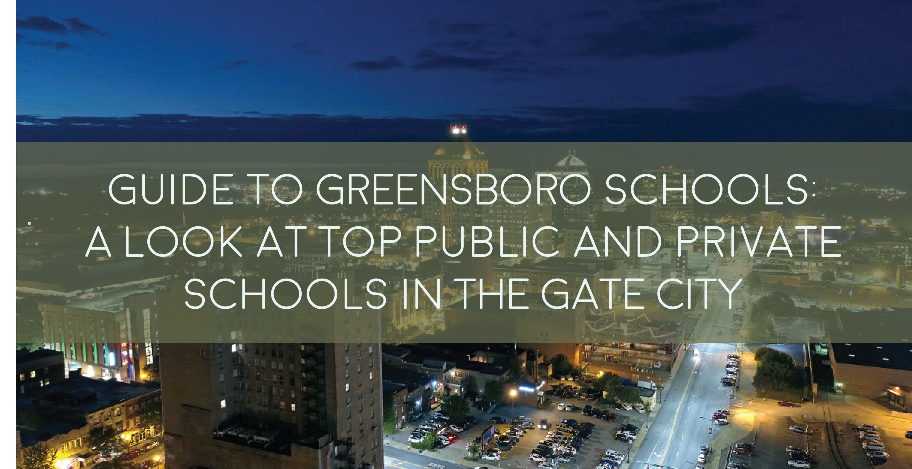 Greensboro Education Landscape